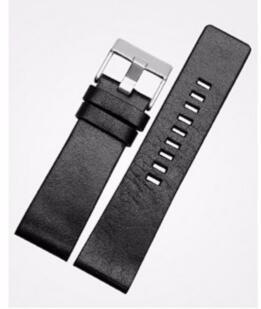 Men's watch strap leather strap chain