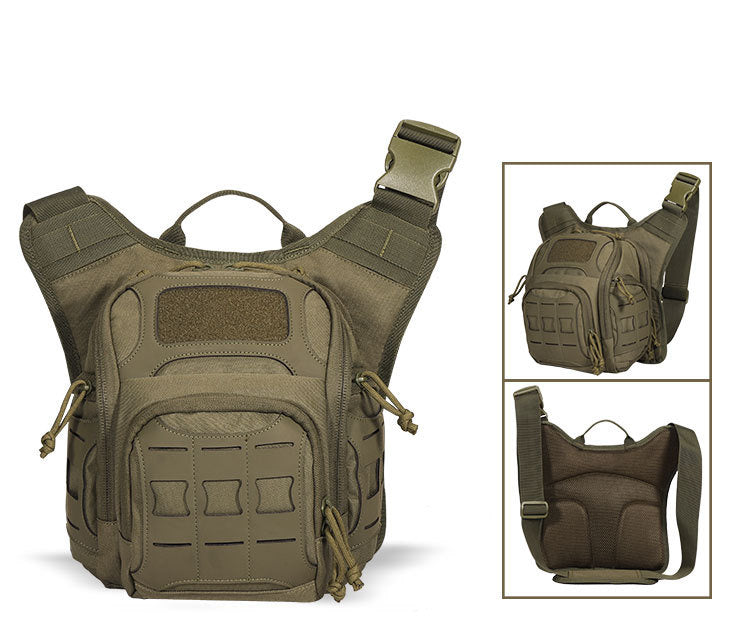 Mountaineering One Shoulder Outdoor Tactical Bag Multi Functional Military Fan Accessory Bag