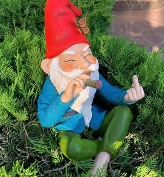 The little mischievous Garden Elf looks like a middle-aged Rööki or Sikari Susu 