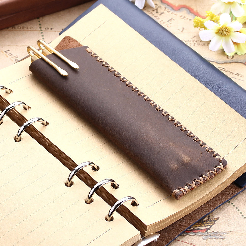 Handmade Genuine Leather Pen Case