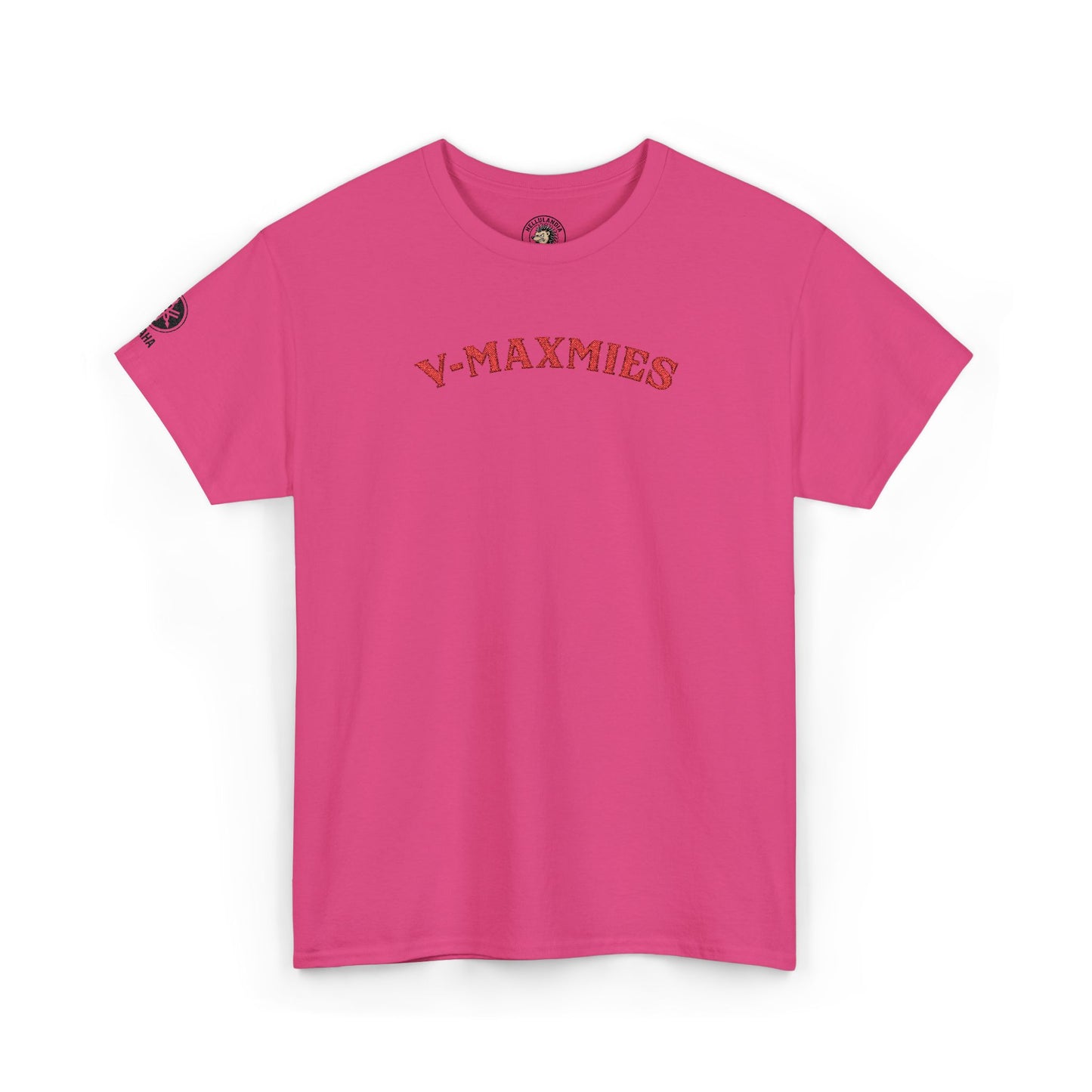 v-maxmies Graphic Tee — Retro Script biker Lover T-Shirt