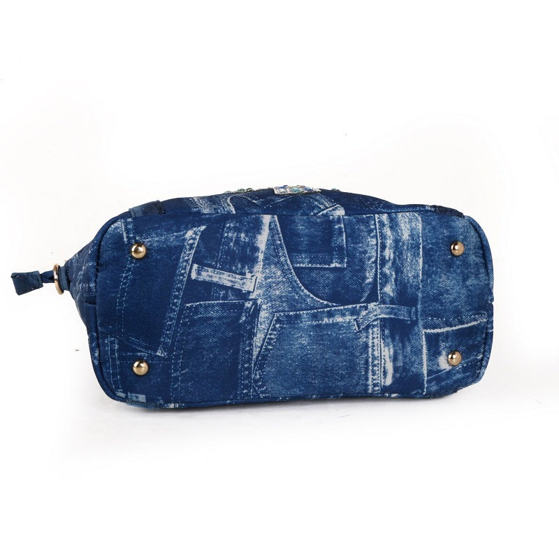 Washed Nostalgic Denim Bag