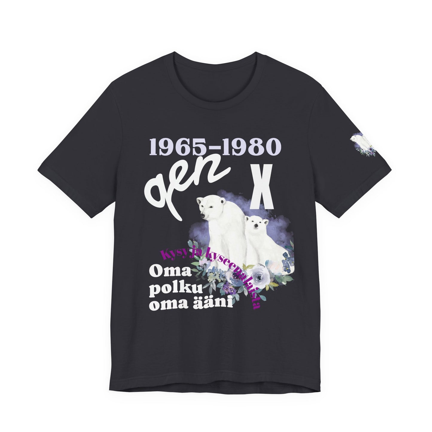 gen x jääkarhu  Unisex Jersey Short Sleeve Tee