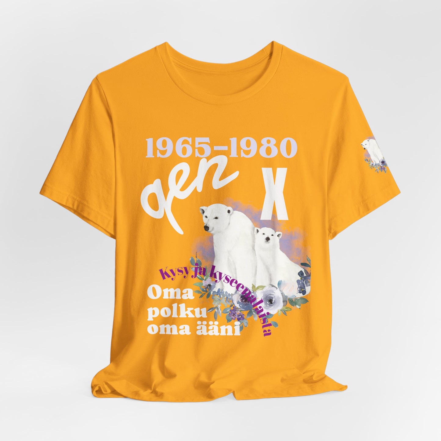 gen x jääkarhu  Unisex Jersey Short Sleeve Tee