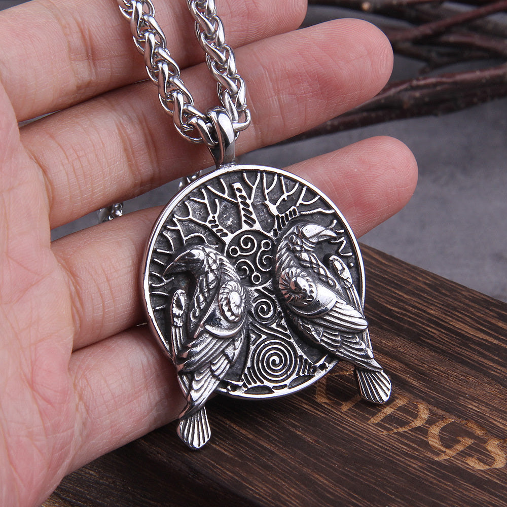 Viking Odin Eagle Pendant