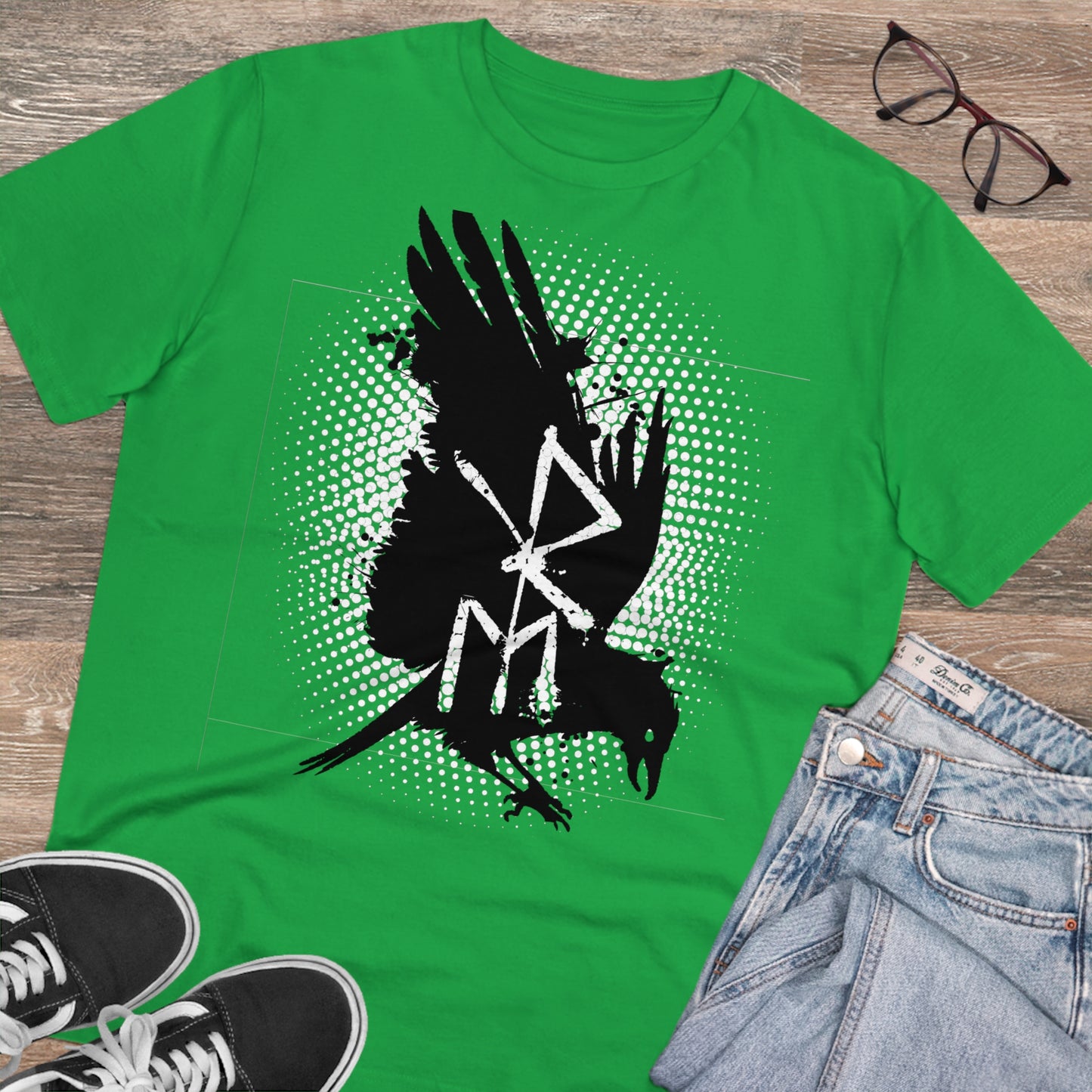 T-shirt unisex eco cotton - eyes of odin