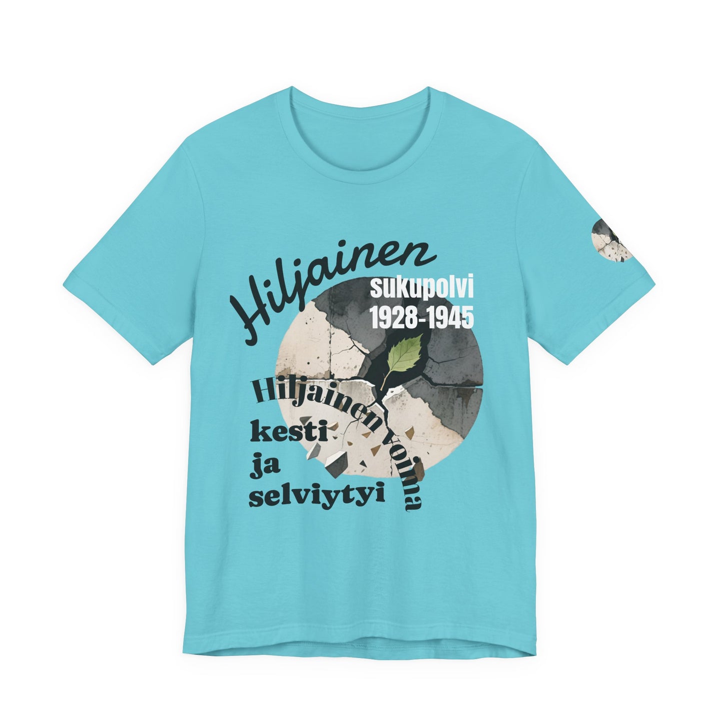 hiljainen sukupolvi silent gen  Unisex Jersey Short Sleeve Tee