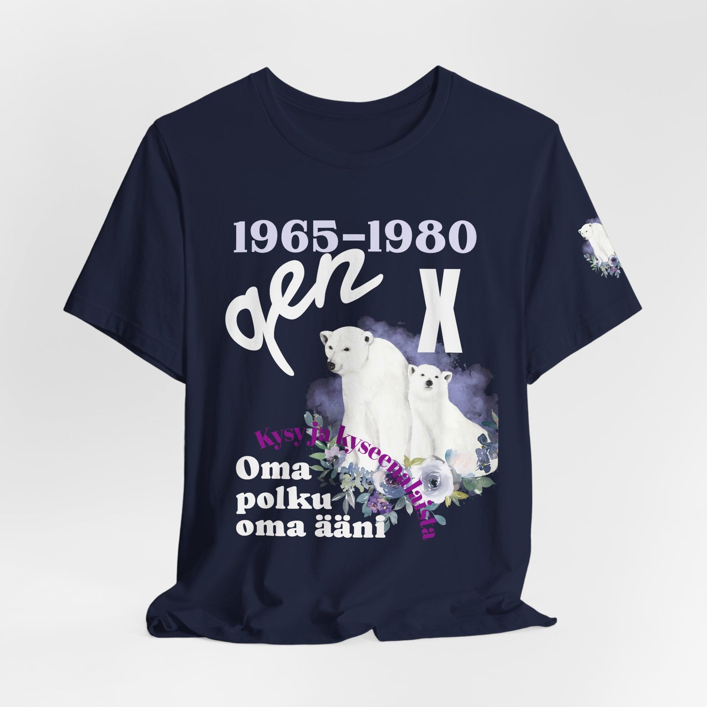 gen x jääkarhu  Unisex Jersey Short Sleeve Tee