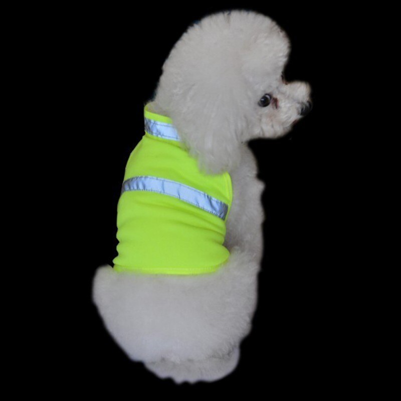 Fluorescent safety dog ​​vest