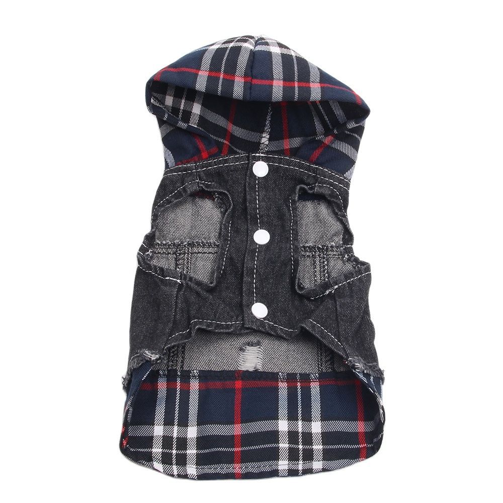 Pet Teddy Dog Denim Clothes