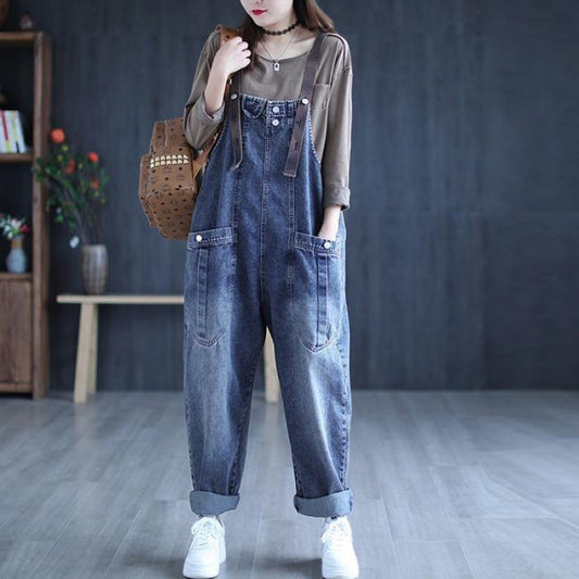 Women's Artistic Summer Denim Suspenders