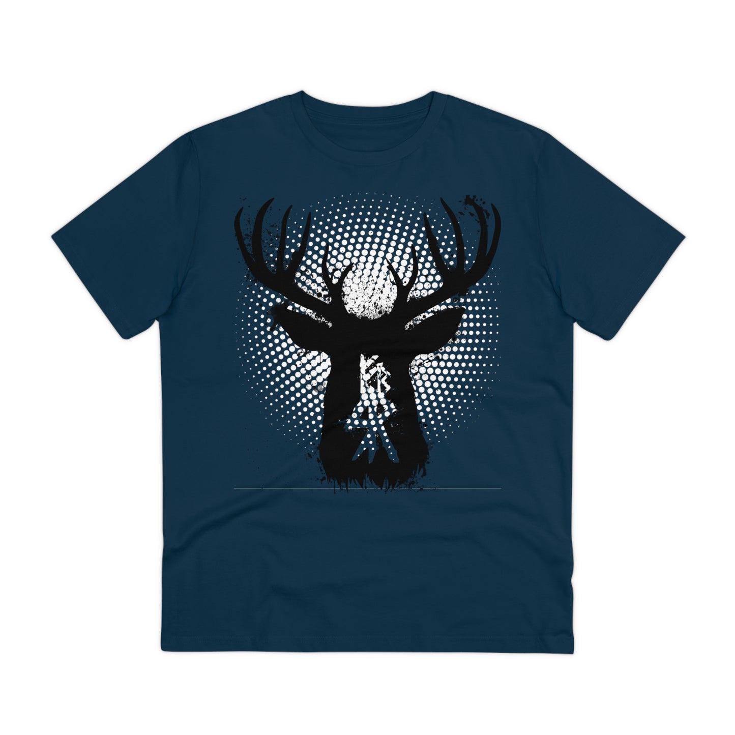 T-shirt unisex eco cotton - deer binding halter