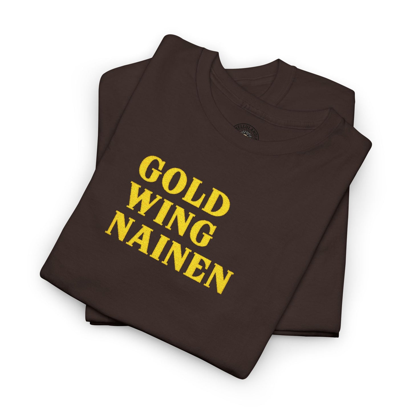 goldwingNAINEN Graphic Tee — Retro Script biker Lover T-Shirt