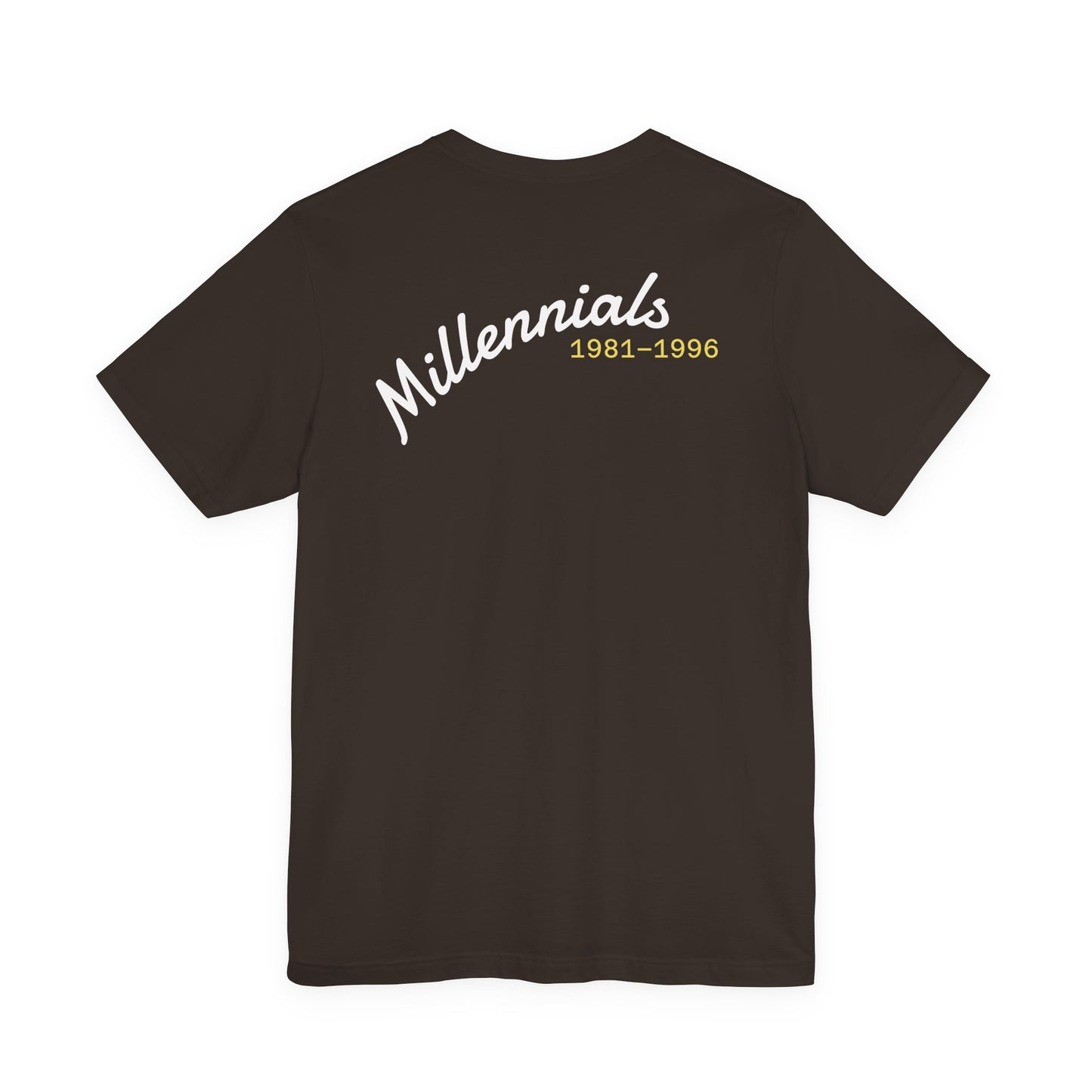 milleniaali  gen  Unisex Jersey Short Sleeve Tee