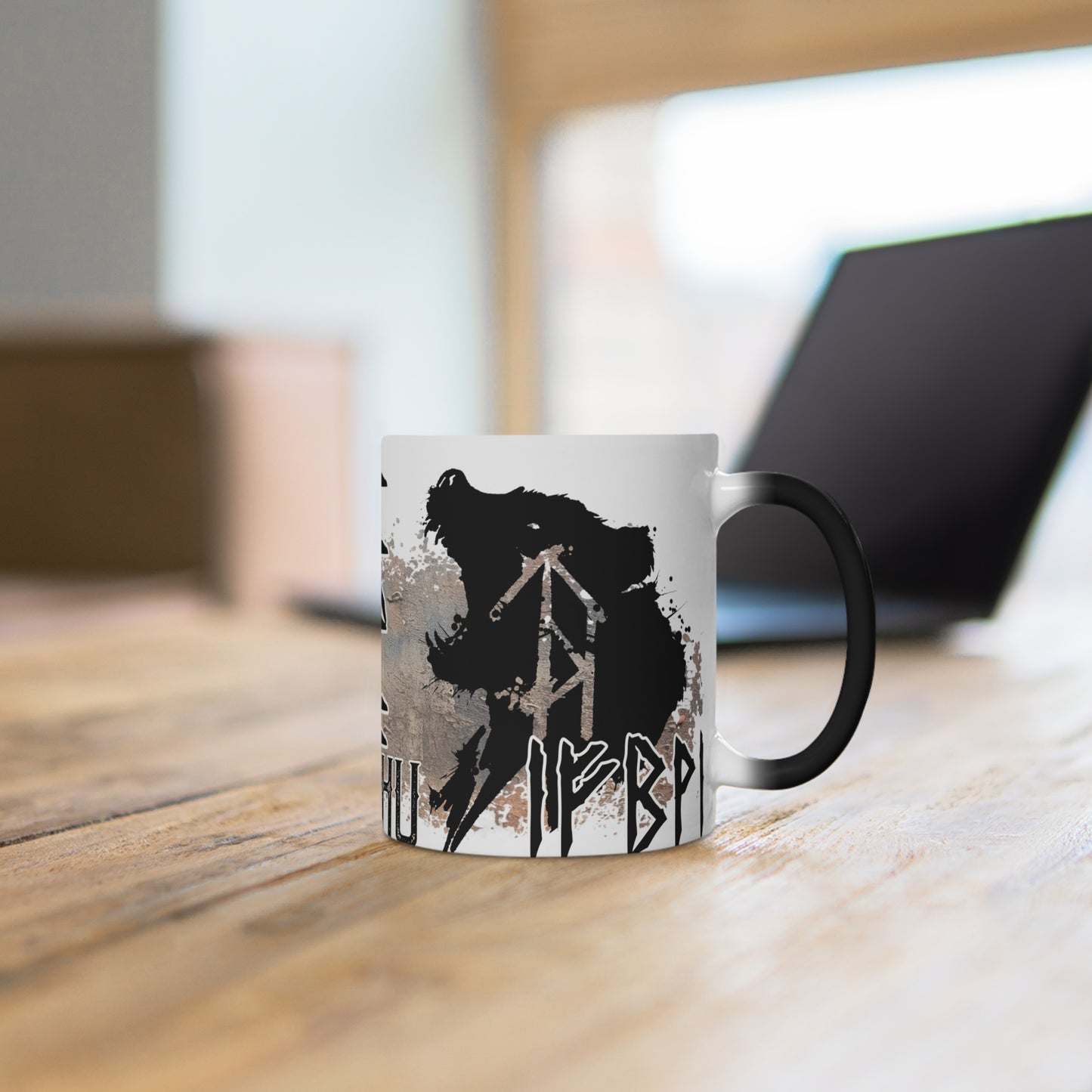 Viking bear magic mug