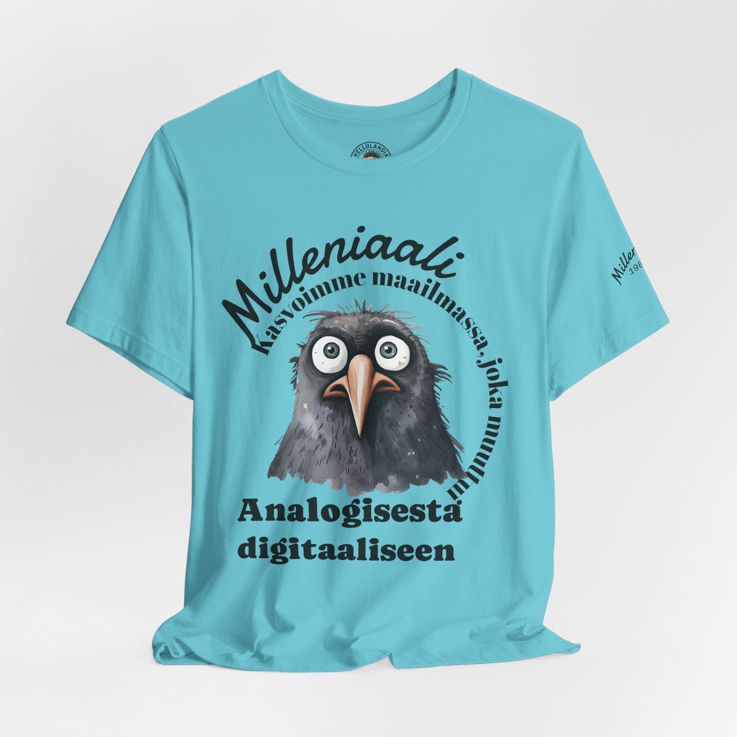Korppi Milleniaalit Gen T-Shirt — Finnish Graphic Tee