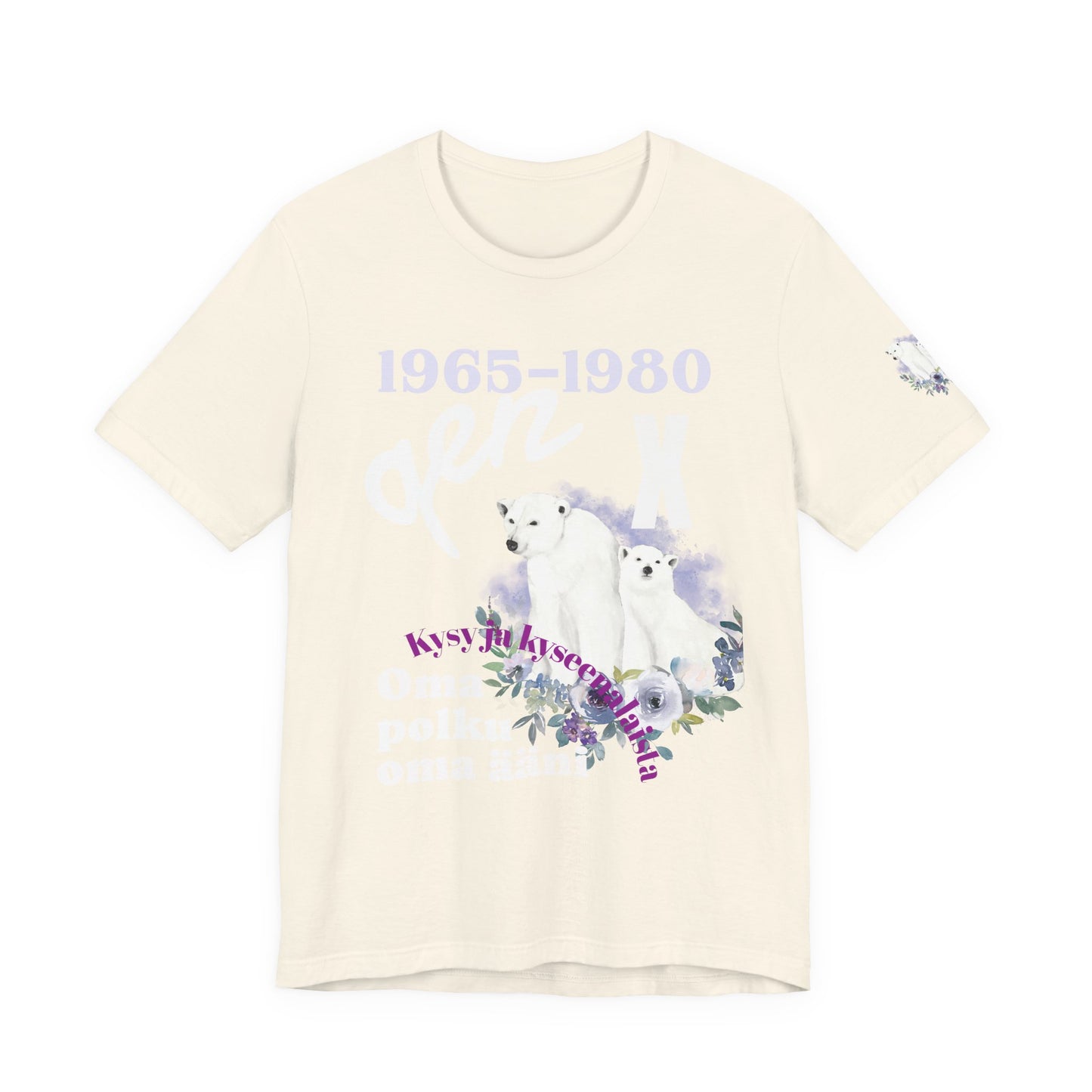 gen x jääkarhu  Unisex Jersey Short Sleeve Tee