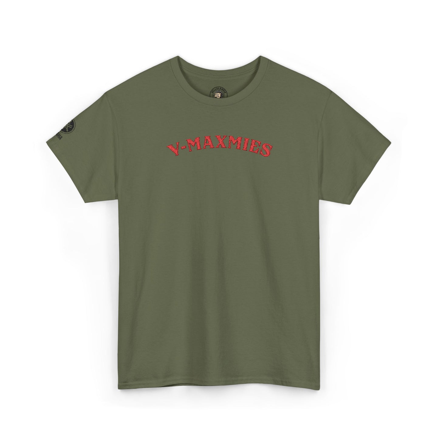 v-maxmies Graphic Tee — Retro Script biker Lover T-Shirt