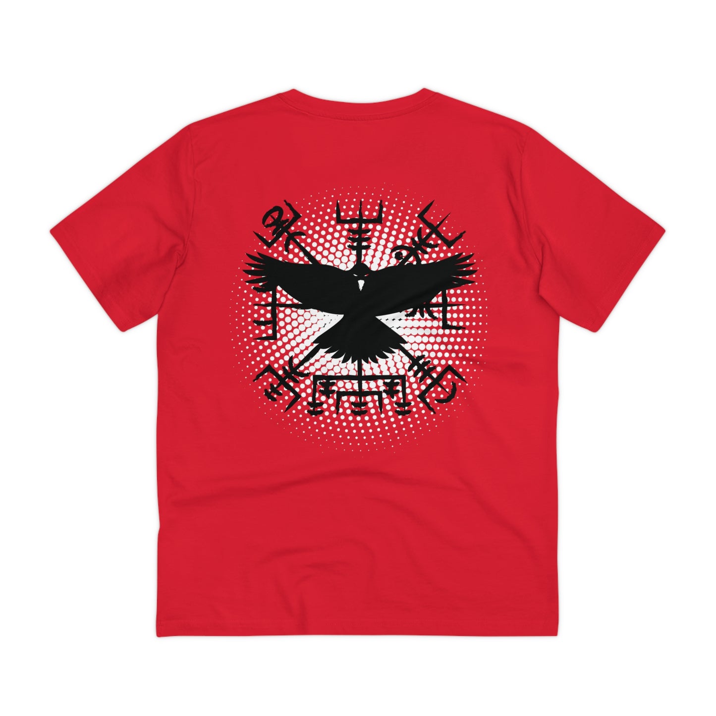 T-shirt unisex eco cotton - vegvisir and raven