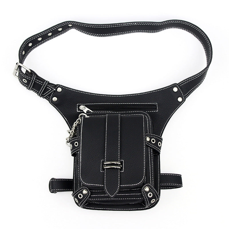 Punk retro waist bag