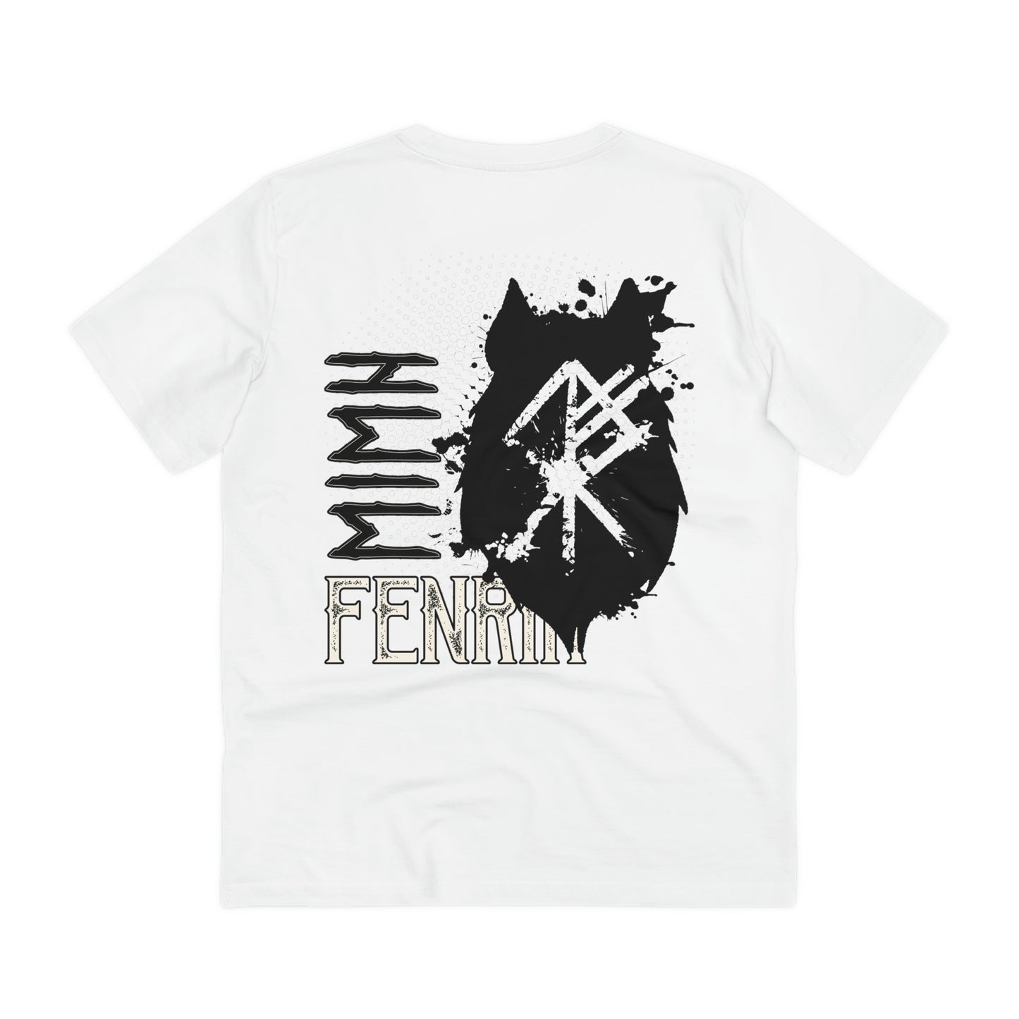 T-shirt unisex eco cotton - wolf Fenrir