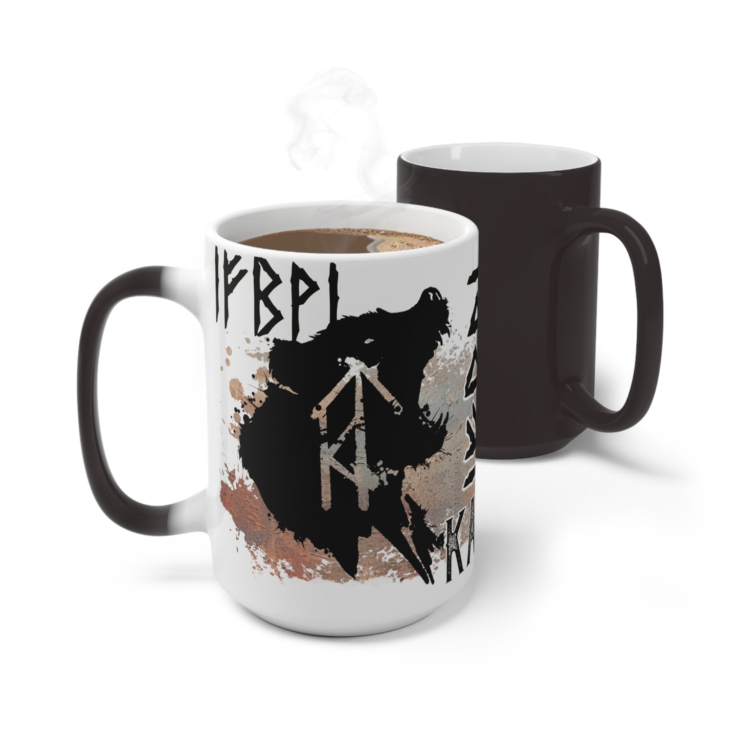 Viking bear magic mug