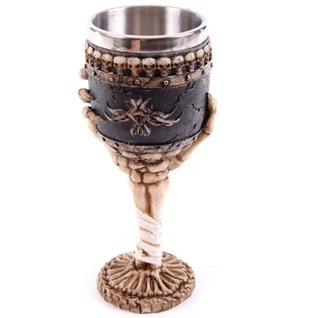 Shantou goblet ghost hand goblet stainless steel cup