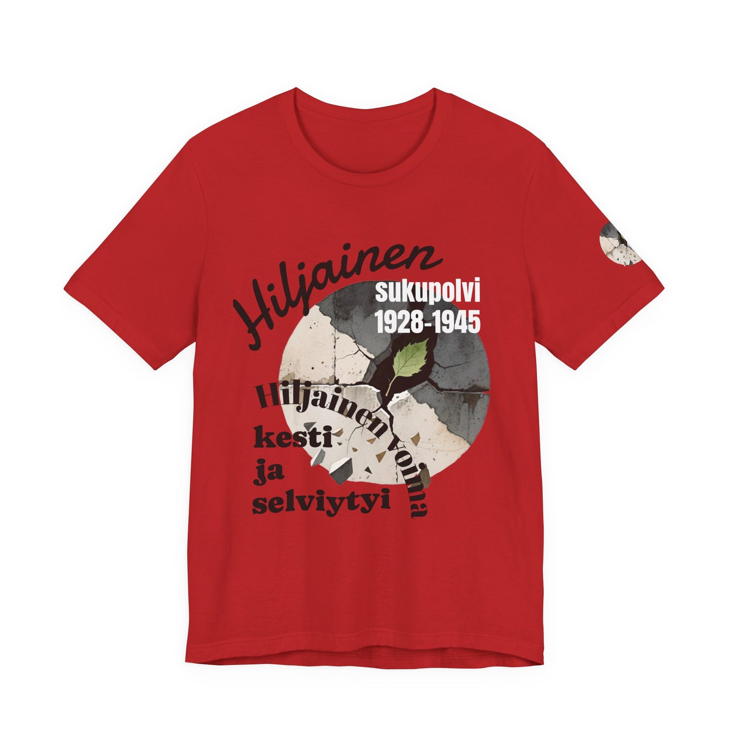 hiljainen sukupolvi silent gen  Unisex Jersey Short Sleeve Tee