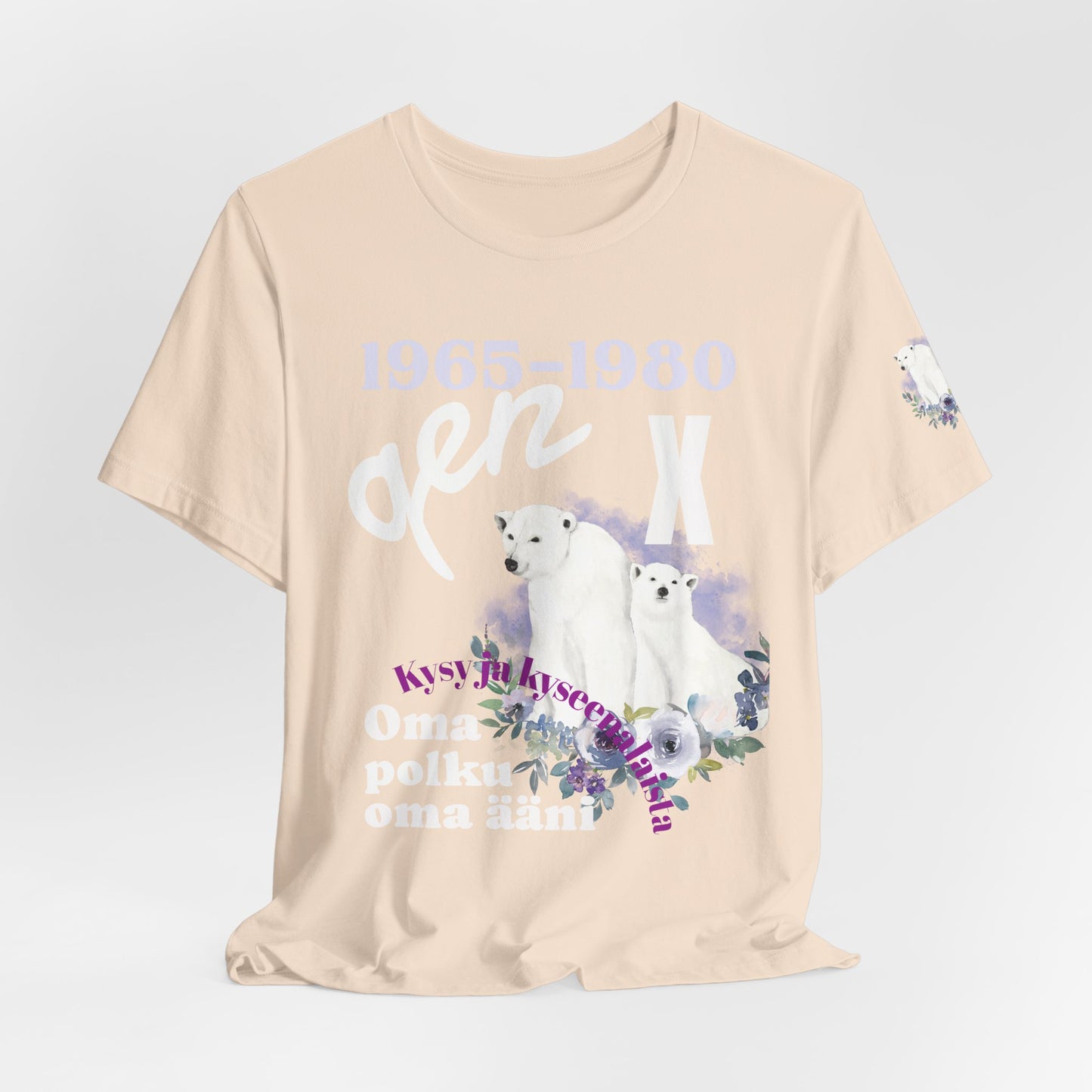 gen x jääkarhu  Unisex Jersey Short Sleeve Tee