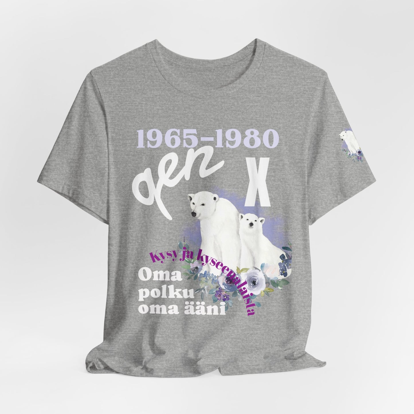 gen x jääkarhu  Unisex Jersey Short Sleeve Tee