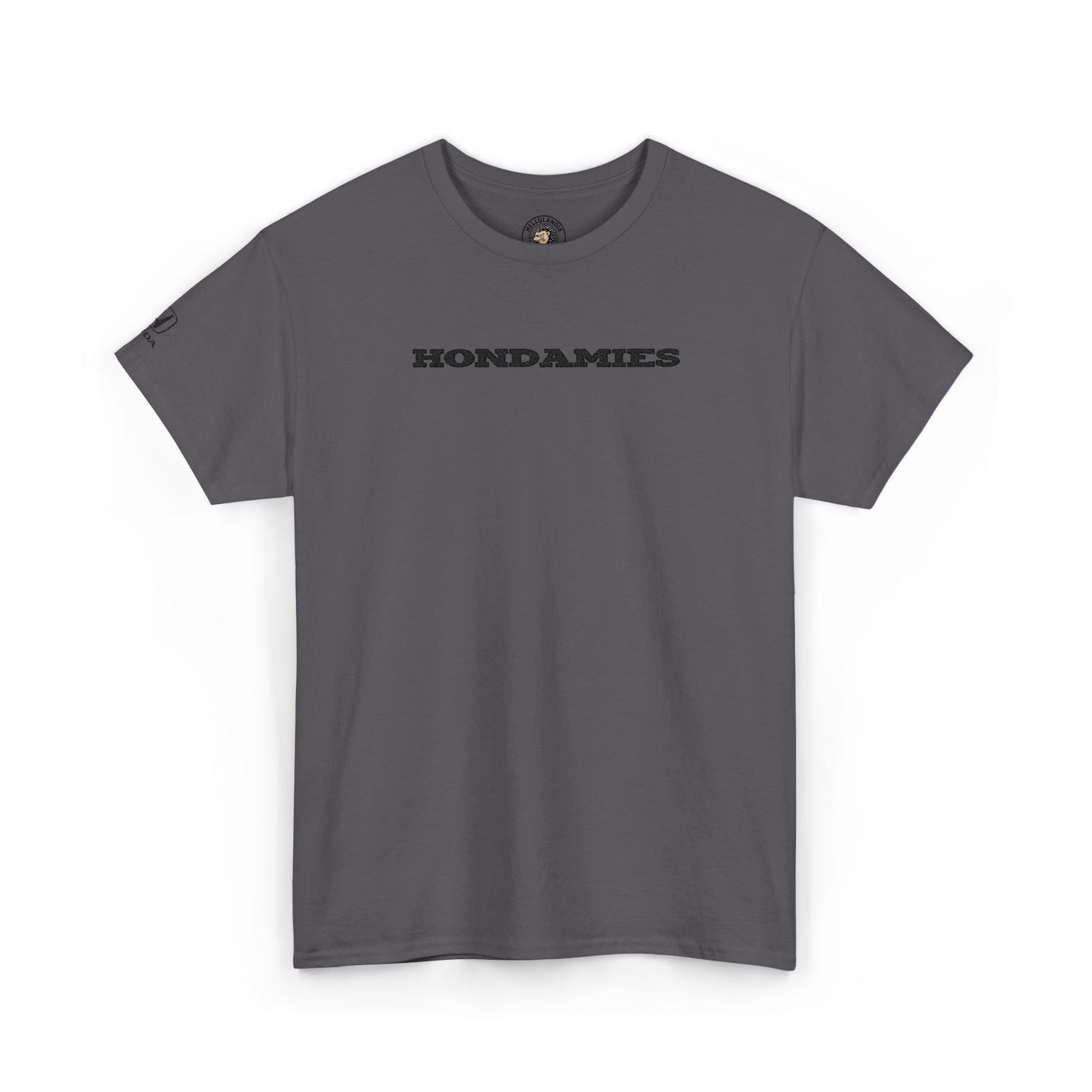Hondamies Graphic Tee — Retro Script Car Lover T-Shirt