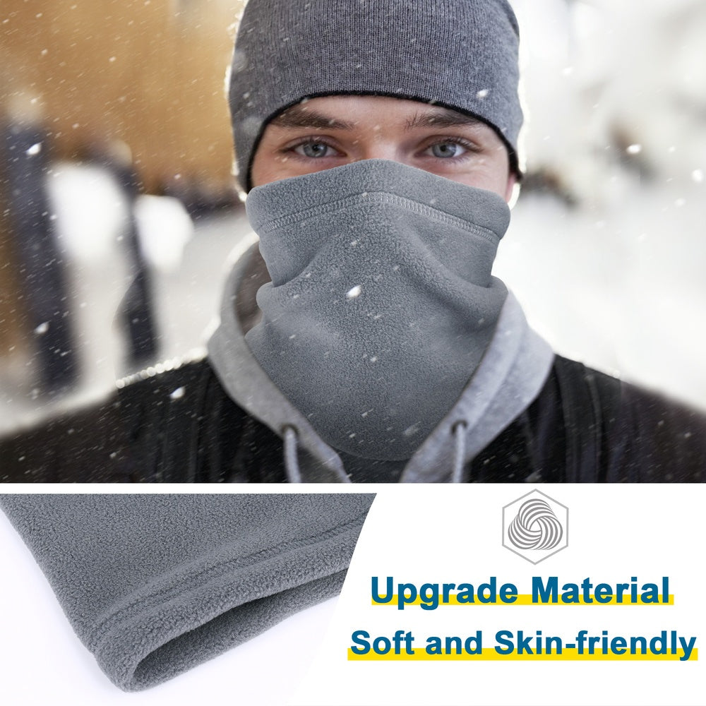 Windproof Fleece Tube Scarf