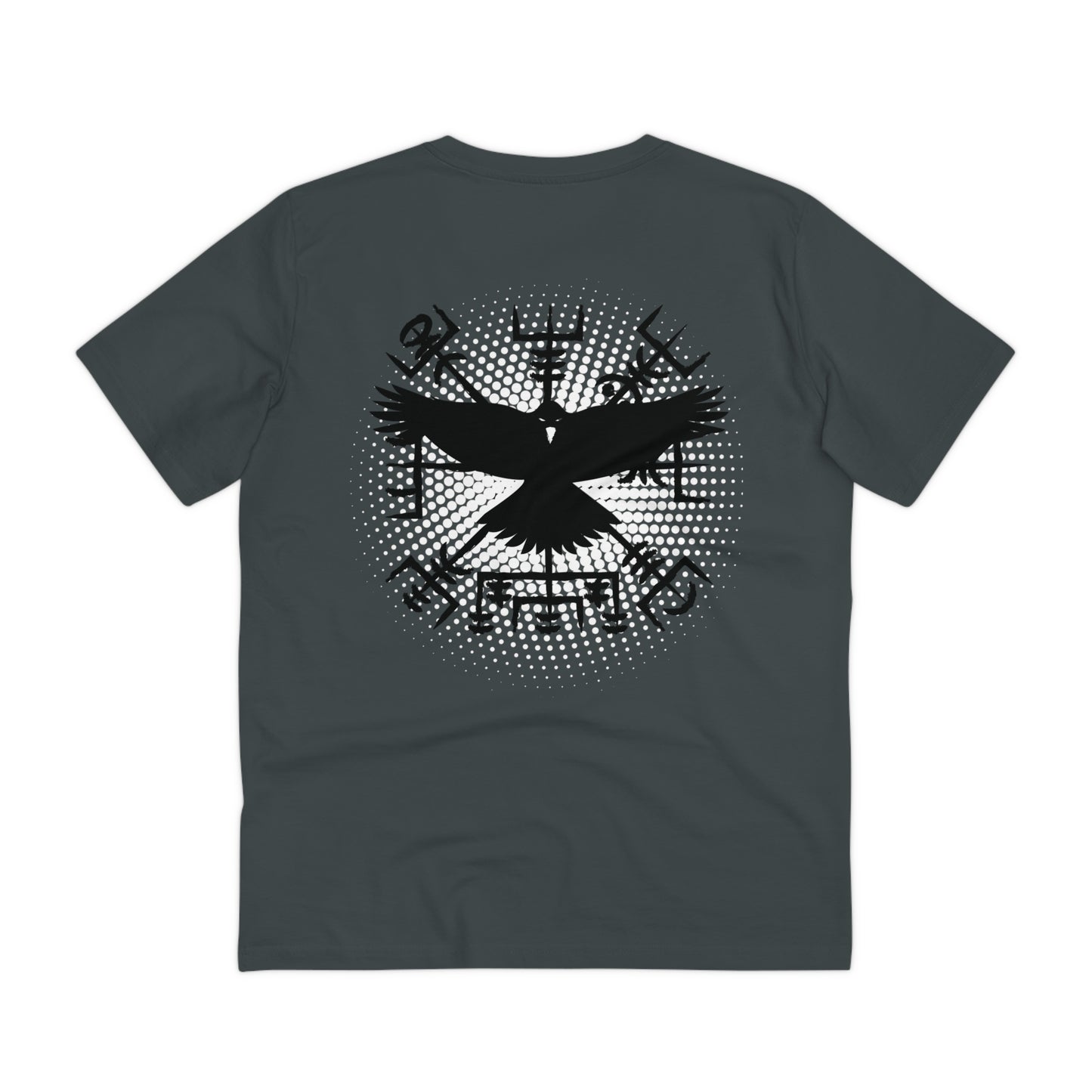 T-shirt unisex eco cotton - vegvisir and raven