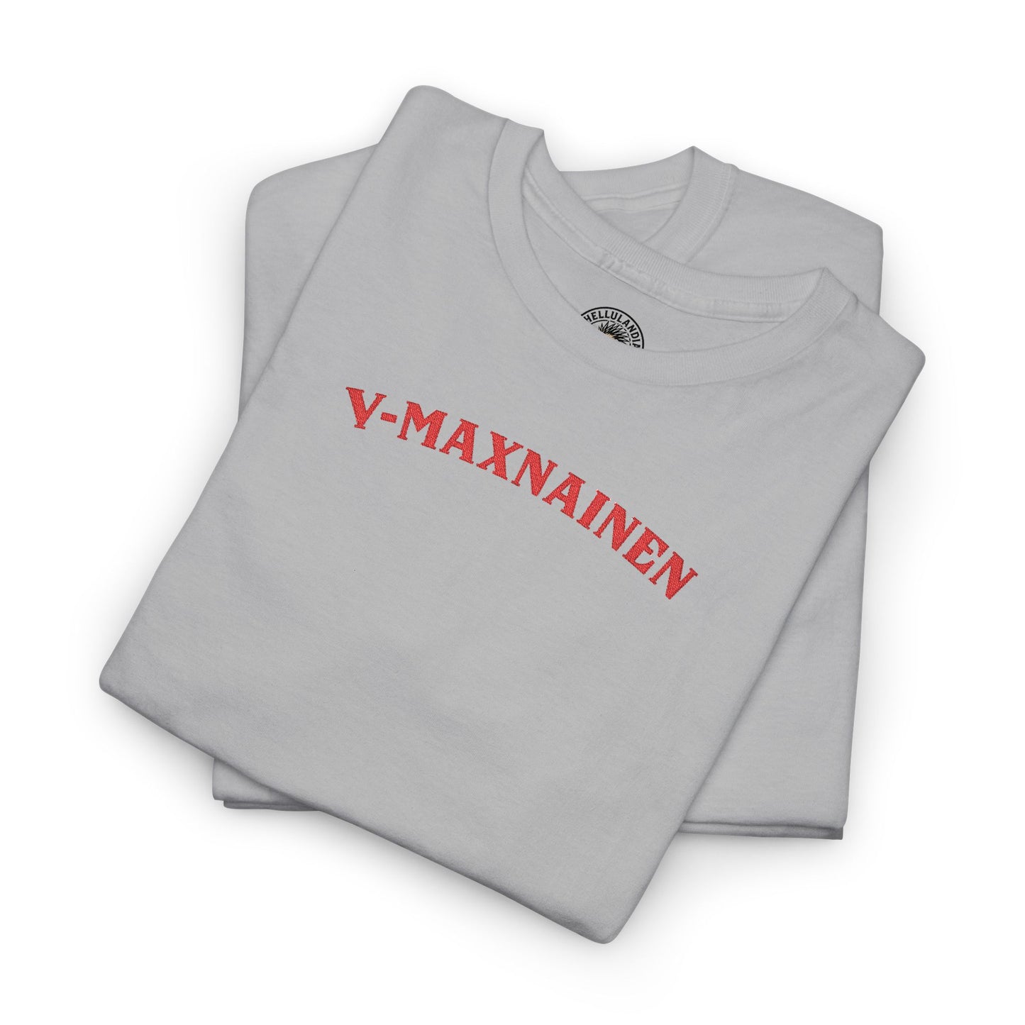 v-maxnainen Graphic Tee — Retro Script biker Lover T-Shirt