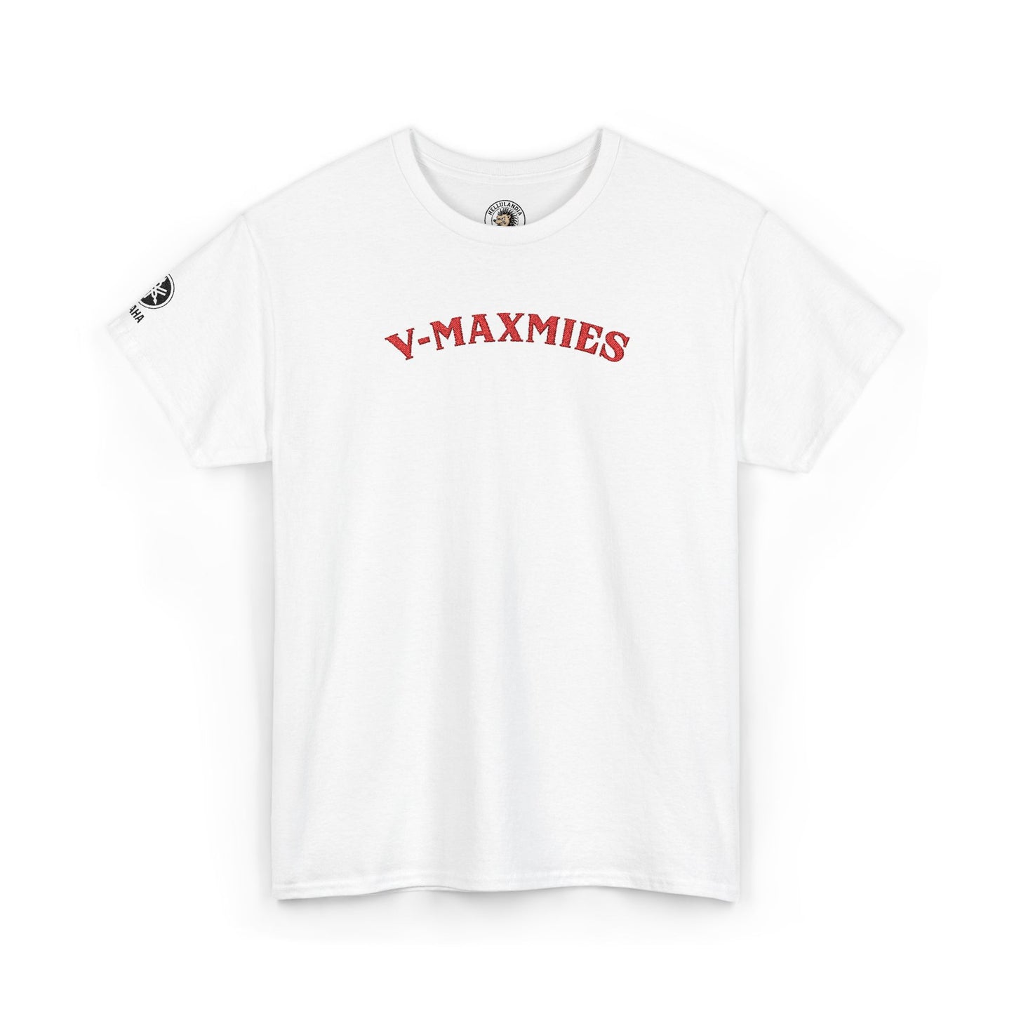v-maxmies Graphic Tee — Retro Script biker Lover T-Shirt
