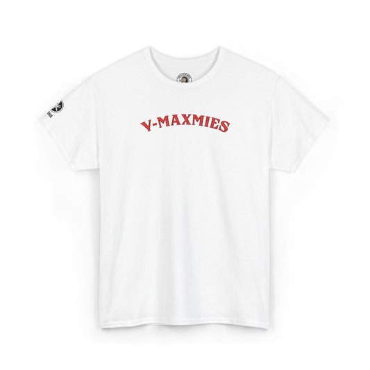 v-maxmies Graphic Tee — Retro Script biker Lover T-Shirt