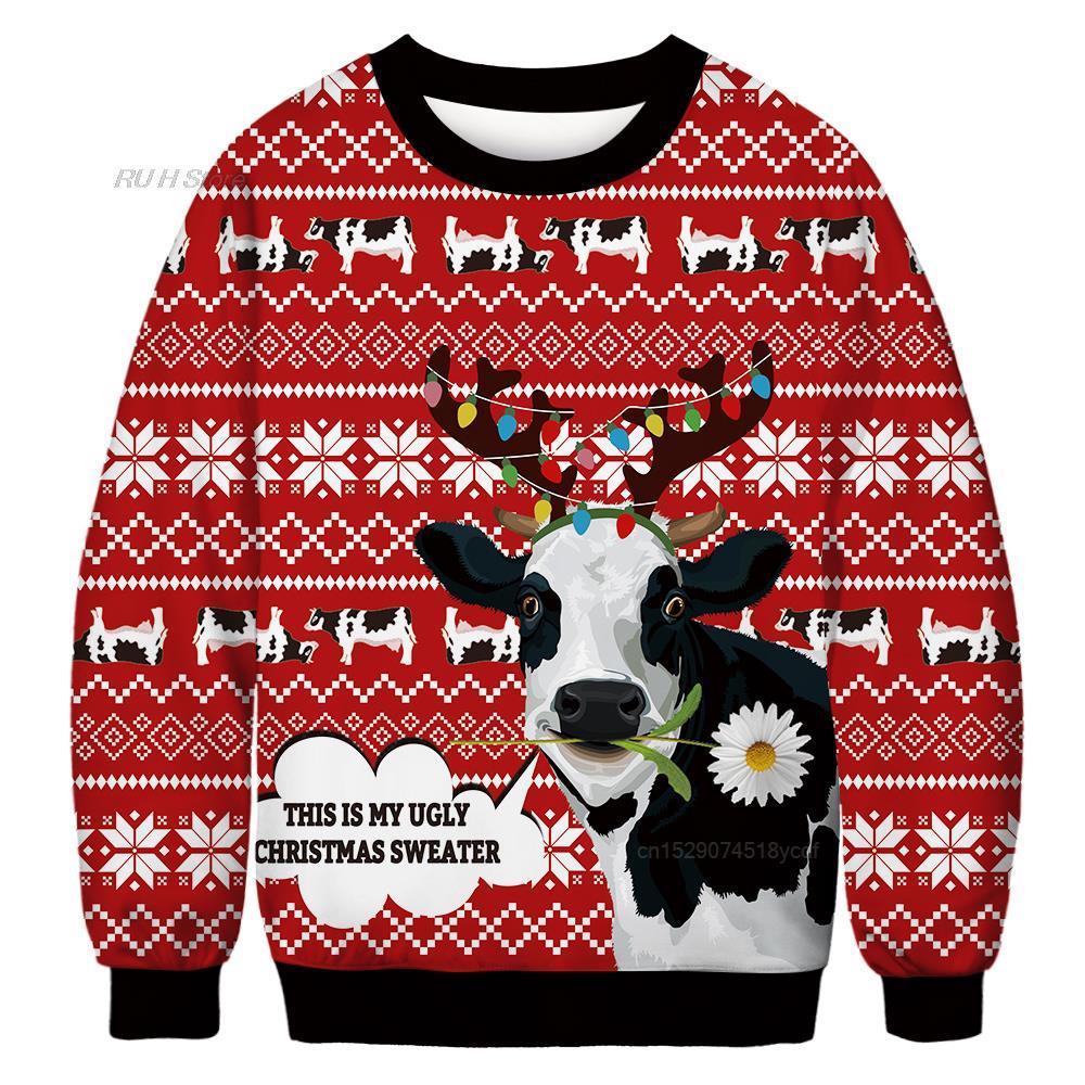 Ugly Christmas Sweater Santa Elf