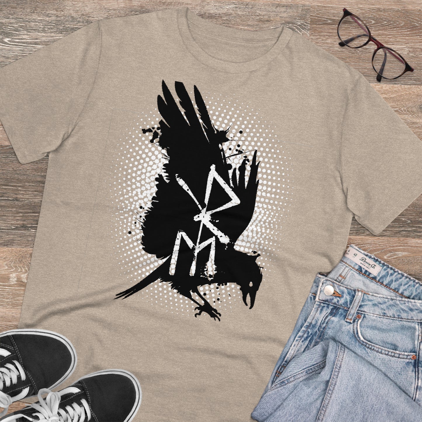 T-shirt unisex eco cotton - eyes of odin