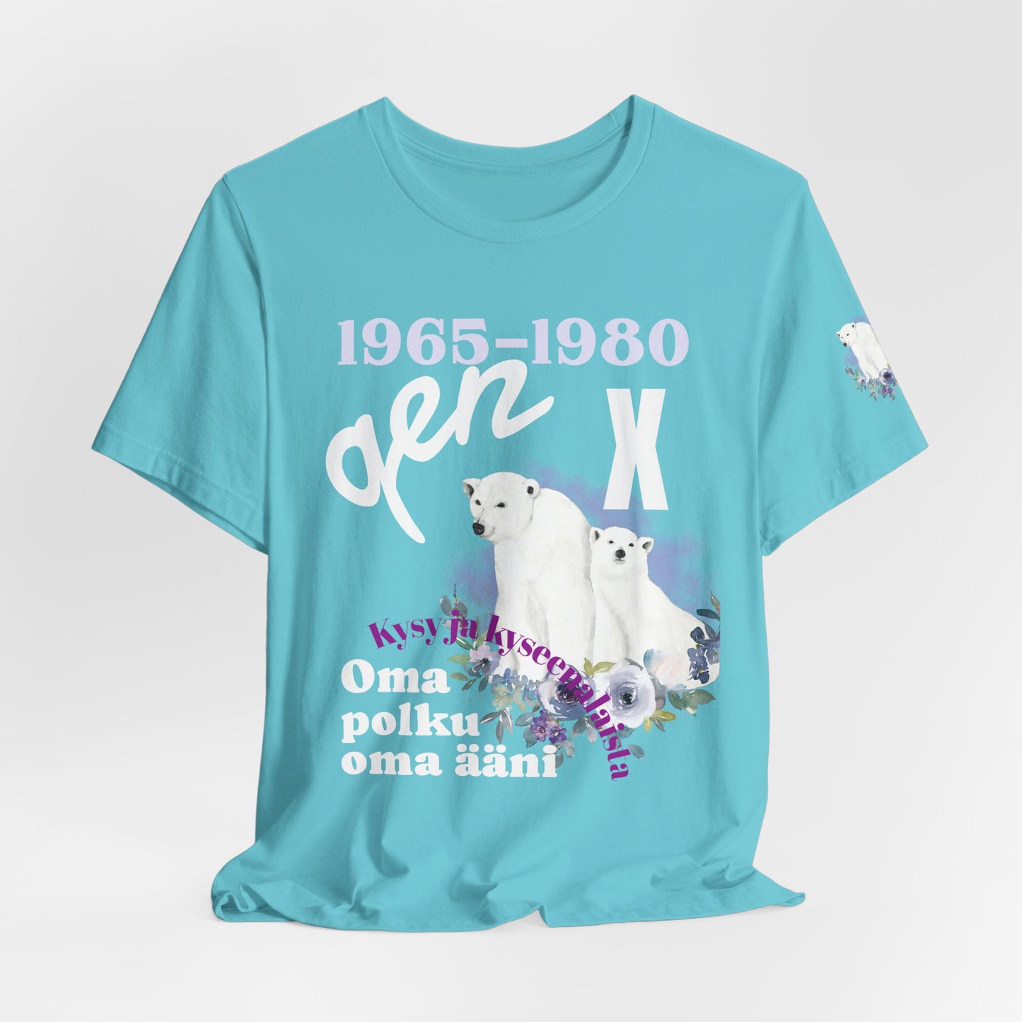 gen x jääkarhu  Unisex Jersey Short Sleeve Tee