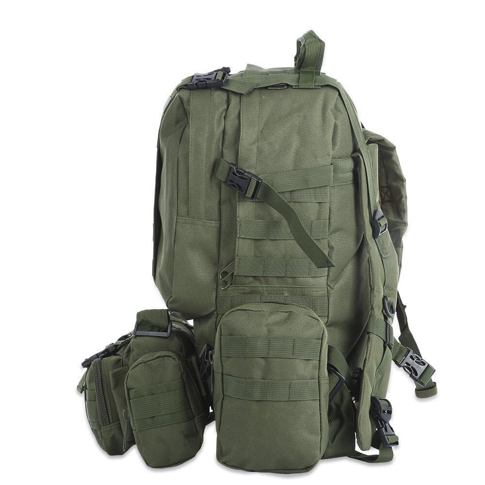 outdoor backpack - Molle Military Tactical - Waterproof, durable 50L