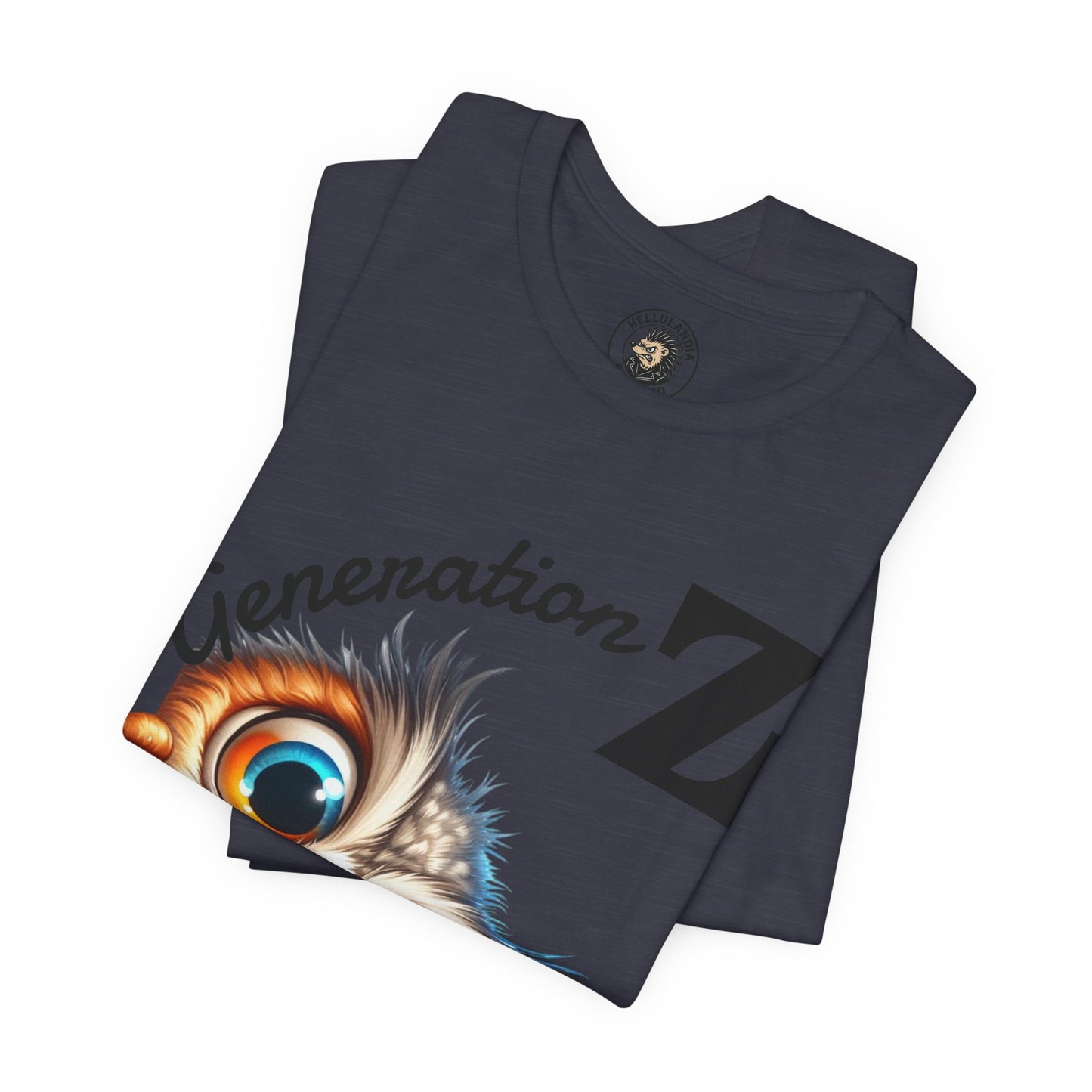 Hassu Pöllö Generation Z Tee — Funny Owl Graphic T-Shirt