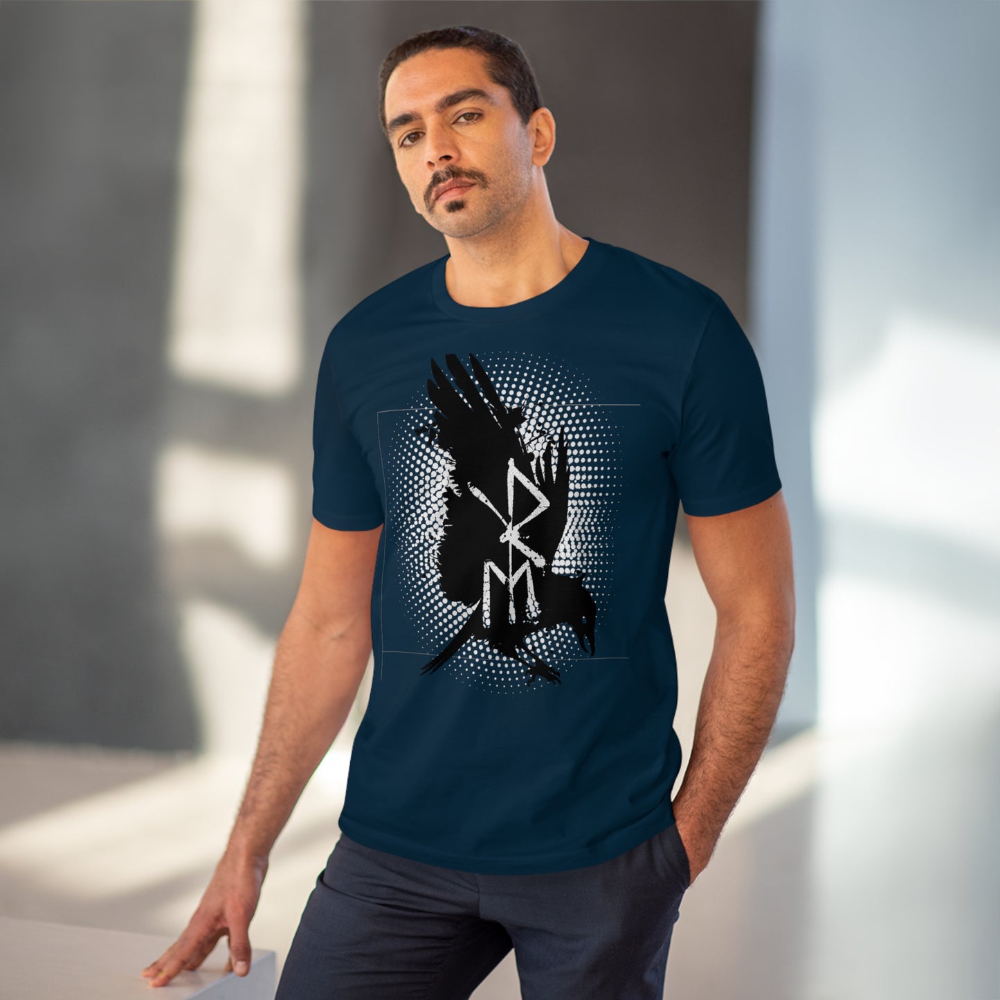 T-shirt unisex eco cotton - eyes of odin