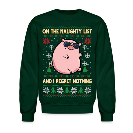 Naughty Pig Christmas shirt