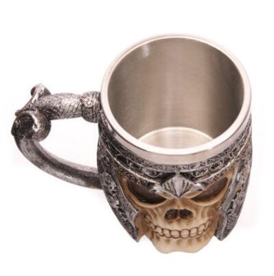 TYR'S CHALICE Skull Mug Cup