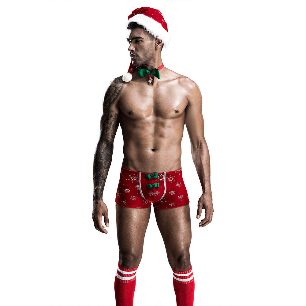 Men's sexy lingerie - with a Christmas theme