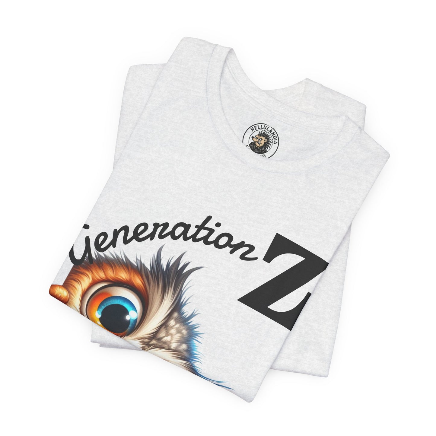 Hassu Pöllö Generation Z Tee — Funny Owl Graphic T-Shirt