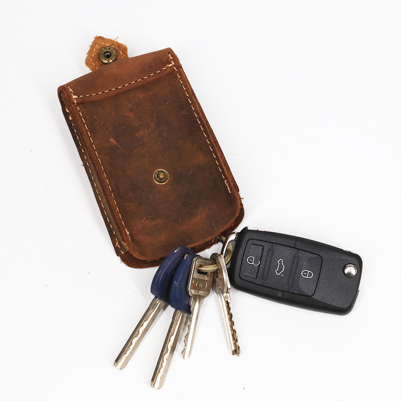 Leather key case