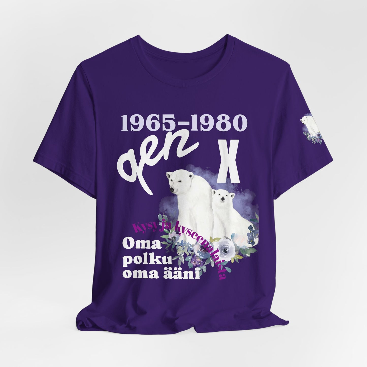 gen x jääkarhu  Unisex Jersey Short Sleeve Tee
