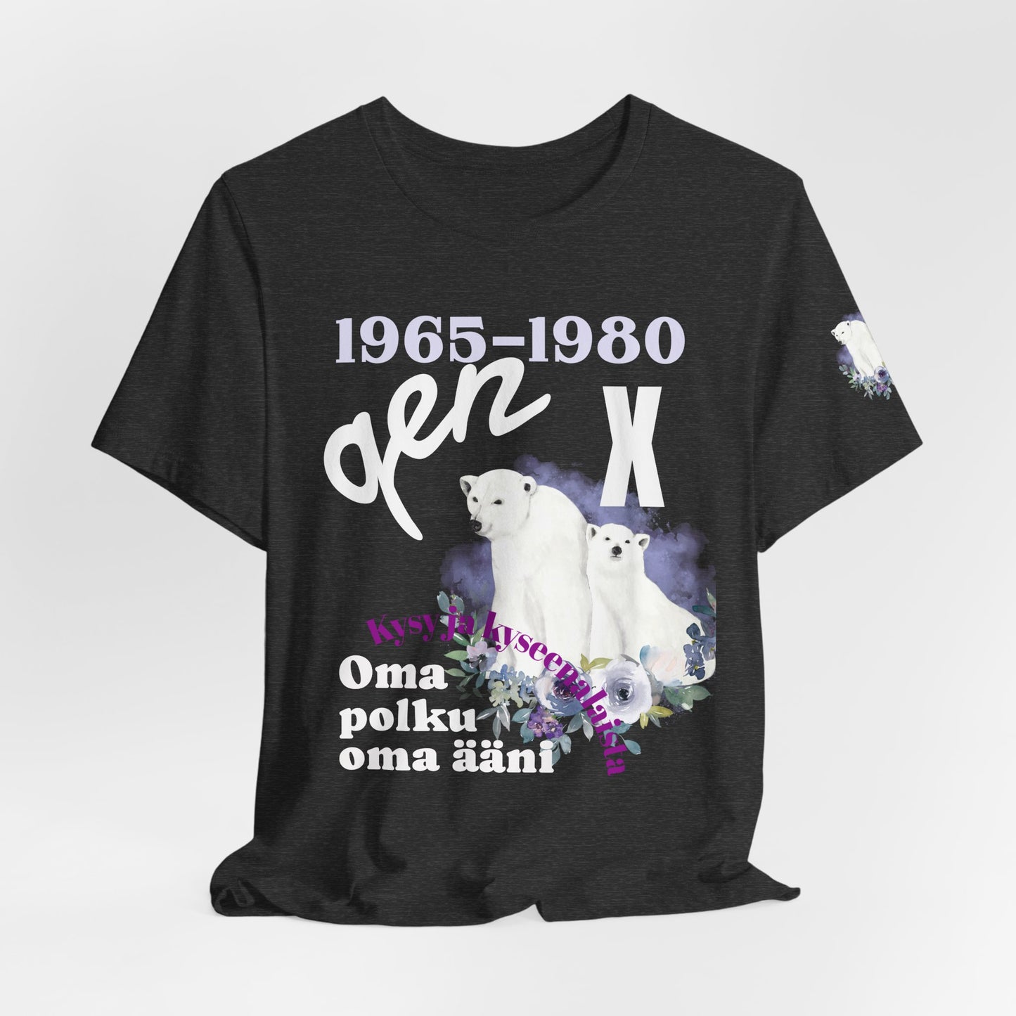 gen x jääkarhu  Unisex Jersey Short Sleeve Tee