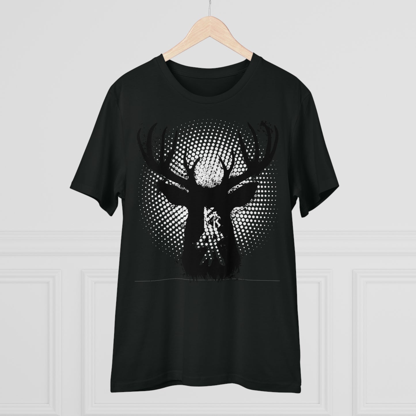 T-shirt unisex eco cotton - deer binding halter